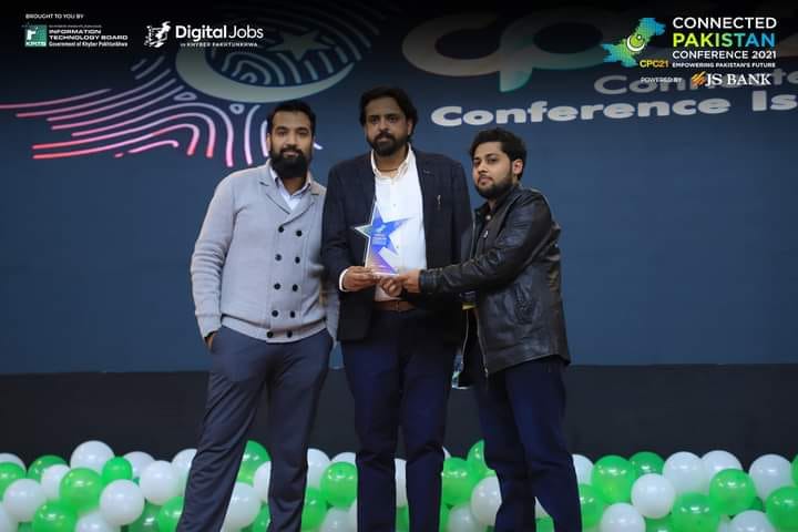 Best Freelancer Award - Connected Pakistan